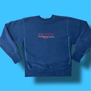 Pacific Embroidered Crewneck